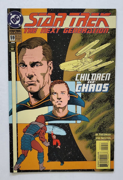 Star Trek The Next Generation #59 DC Comic