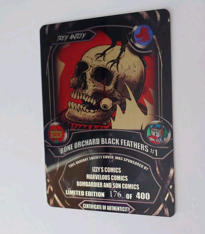 TEN THOUSAND BLACK FEATHERS #1 Bone Orchard Mythos Exclusive T. Antley