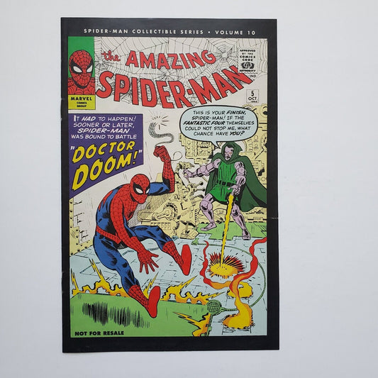 Spider-Man Collectible Series Volume  Five Marvel Comics 1st Doctor Doom