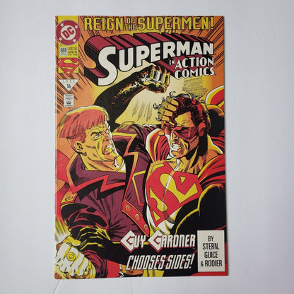 Reign of the Supermen Superman in Action Comics #688 July 1993 Comic Book