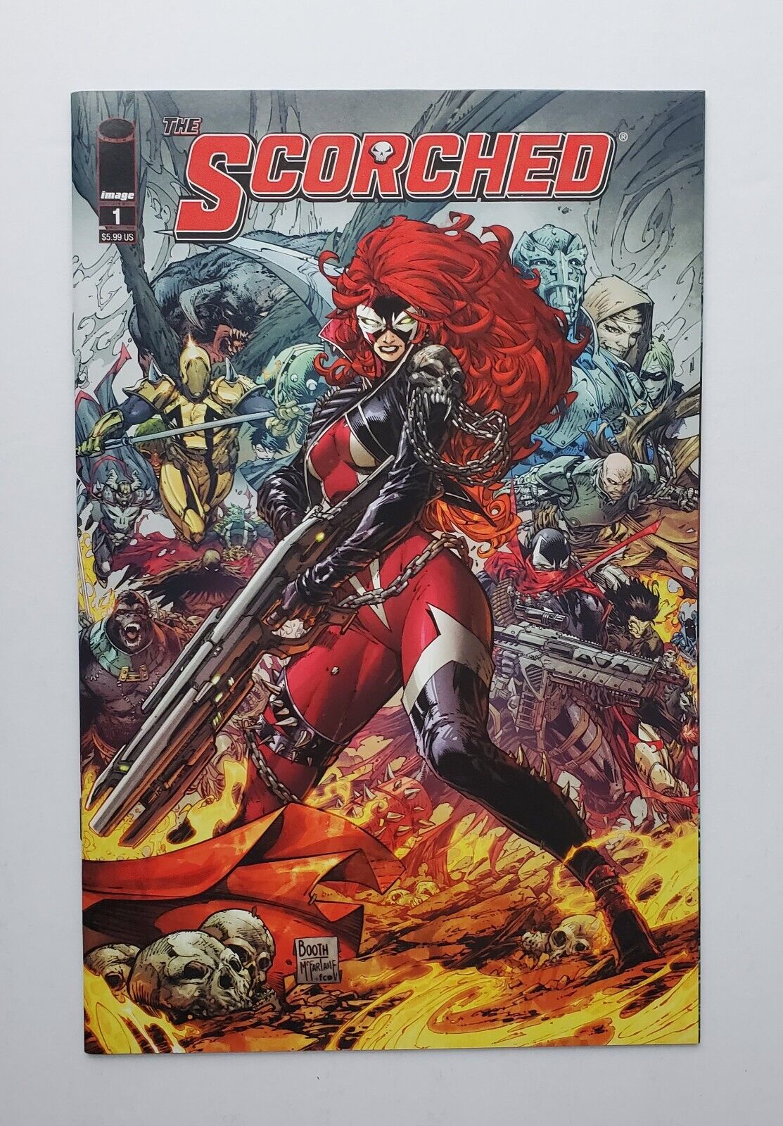 Scorched, The #1B  Image  Comics, Brett Booth