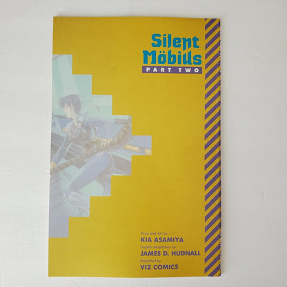 Silent Mobius Part 2  Book # 2 Manga Anime. Viz Select Comic.