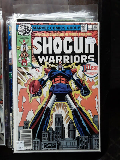 Marvel Shogun Warriors #1 Marvel Comics Group 1979 1st issue.