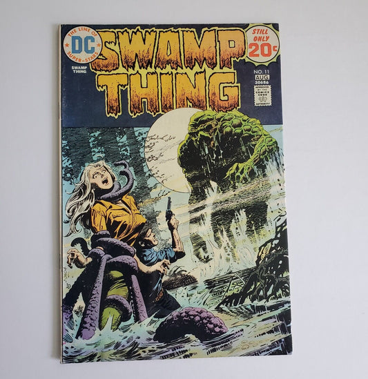 SWAMP THING #11 1974 DC 1st Series LUIS DOMINQUEZ Cover NESTOR REDONDO Art