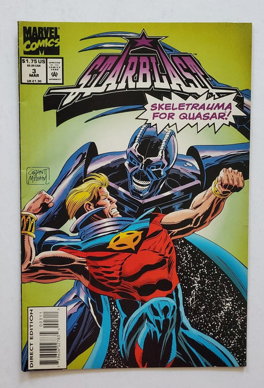 Starblast #3 Marvel Comics Skeletrauma For Quasar.