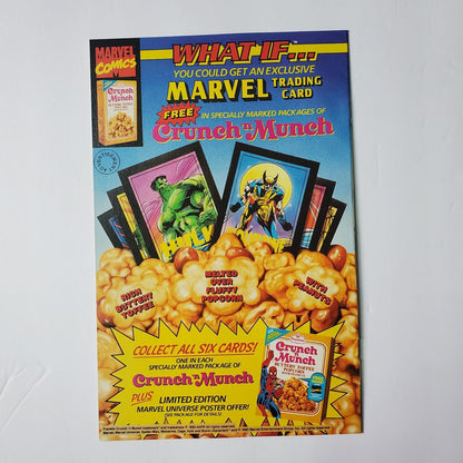 THE SECRET DEFENDERS #6 - Spiderman, Scarlet Witch- Marvel Comics 1993 Newsstand