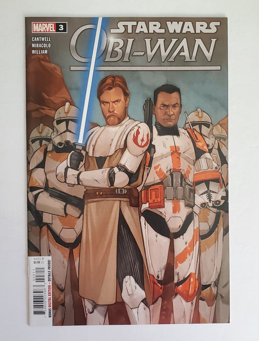Star Wars OBI-WAN KENOBI #3 Marvel Comics 2022 (CA) Noto (W) Cantwell