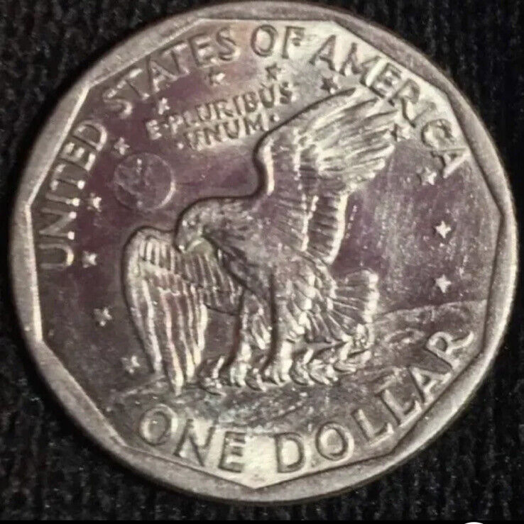 SUSAN B ANTHONY - P  Near Date, WIDE RIM Coin Very Rare 1980 Beautiful Shape