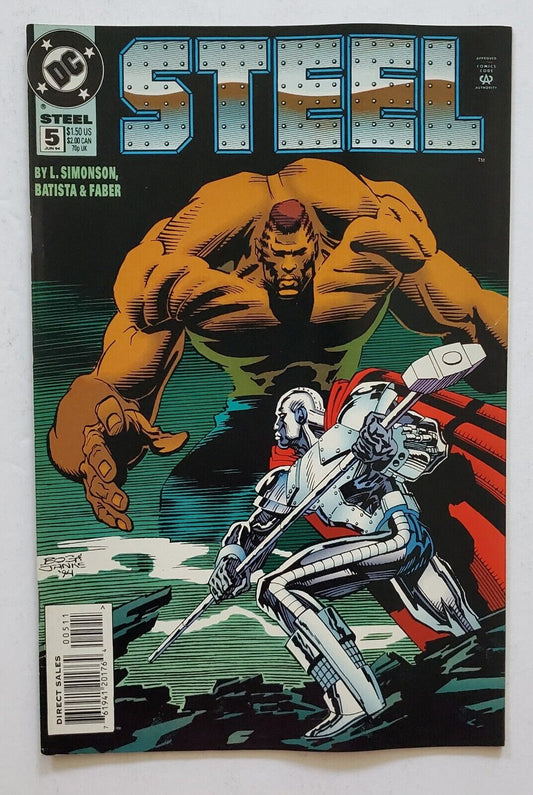 Steel #5 June 1994 DC Comics