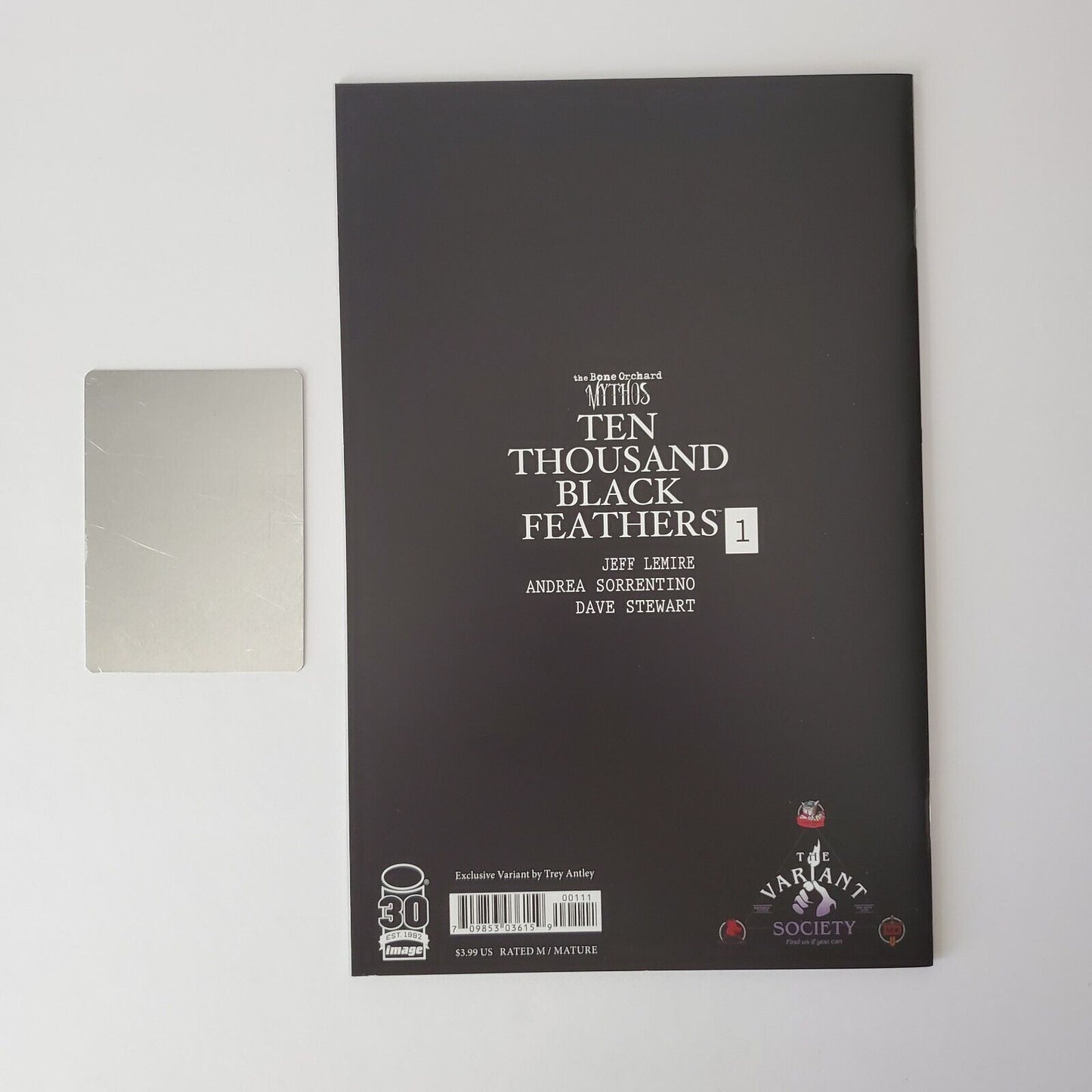 TEN THOUSAND BLACK FEATHERS #1 Bone Orchard Mythos Exclusive T. Antley