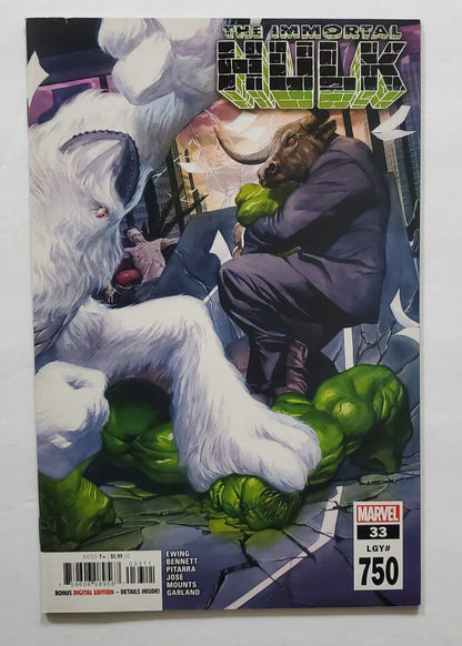 IMMORTAL HULK #33 (LEGACY 750) (2020 MARVEL)