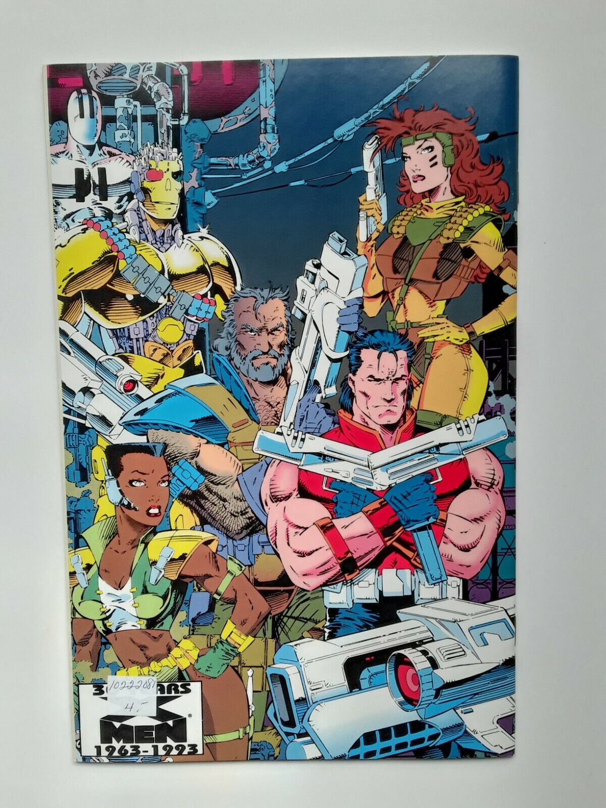 Cable #1 (1993, Marvel) Embossed shiny cover!