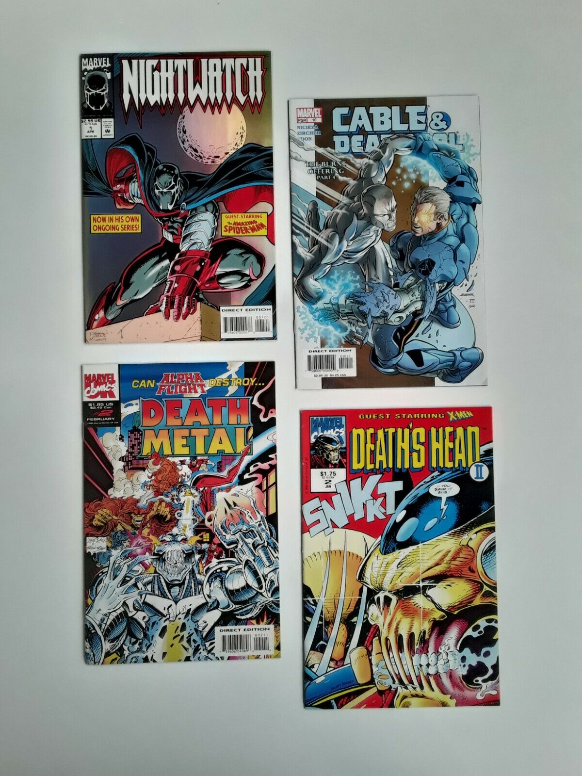 Death's Head, Death Metal, Nightwatch, Cable & Deadpool! Silver Surfer, XMEN....