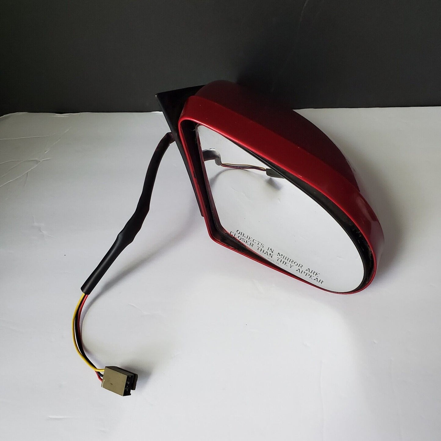 1996 FORD TBIRD THUNDERBIRD EXTERIOR SIDE POWER MIRROR MAROON PASSENGER RIGHT S.