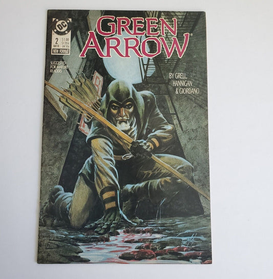 GREEN ARROW #2 VOL. 2  DC COMIC BOOK