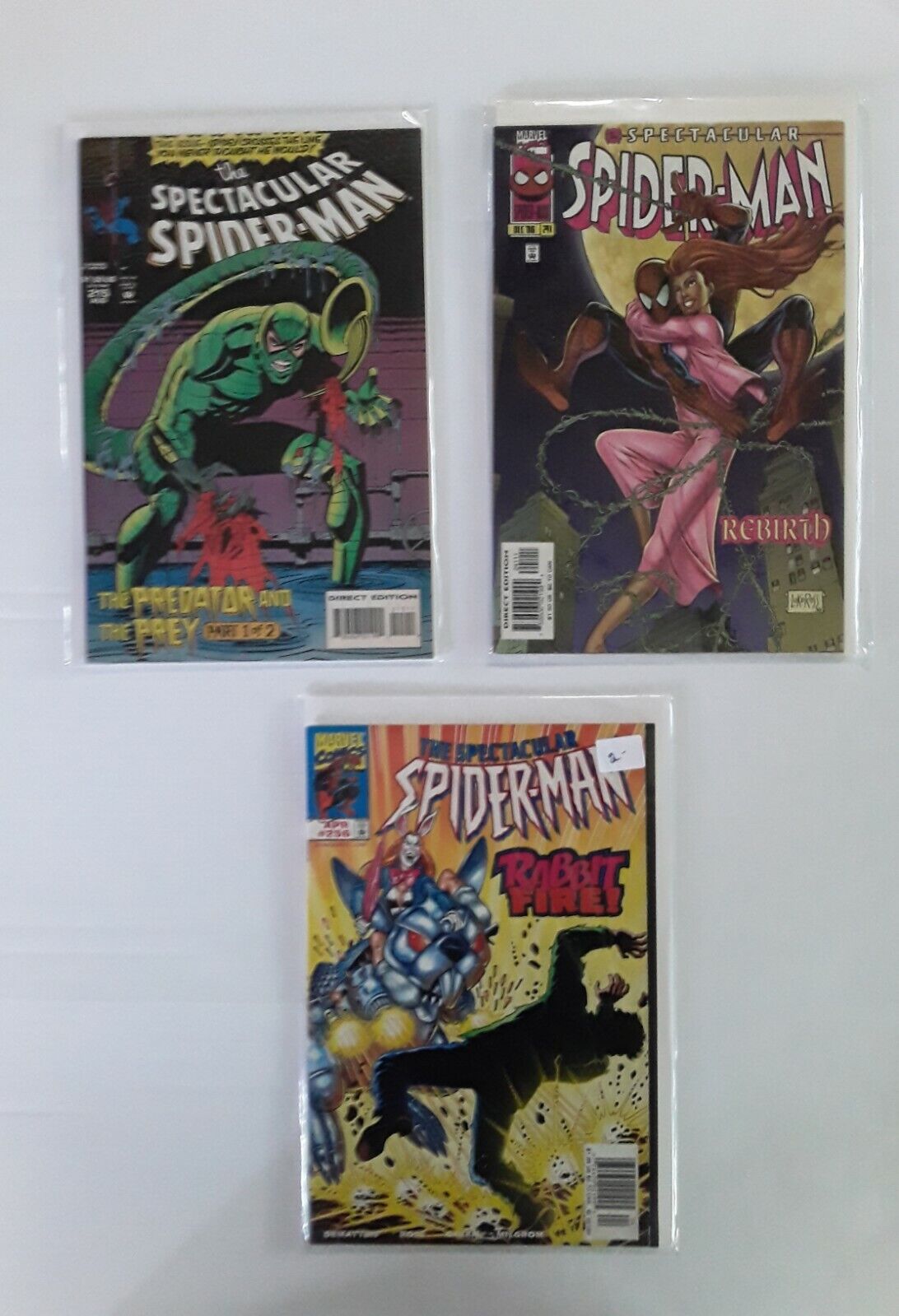 SPECTACULAR SPIDER-MAN LOT RUN 35 BOOKS BETWEEN #134 THROUGH #256