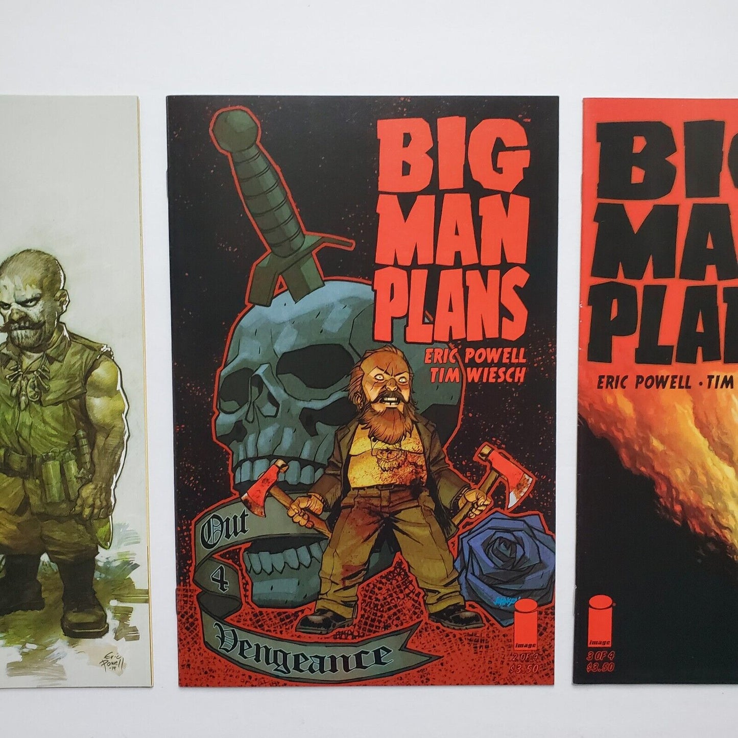 BIG MAN PLANS #’s 1-4 COMPLETE MINI SERIES Image