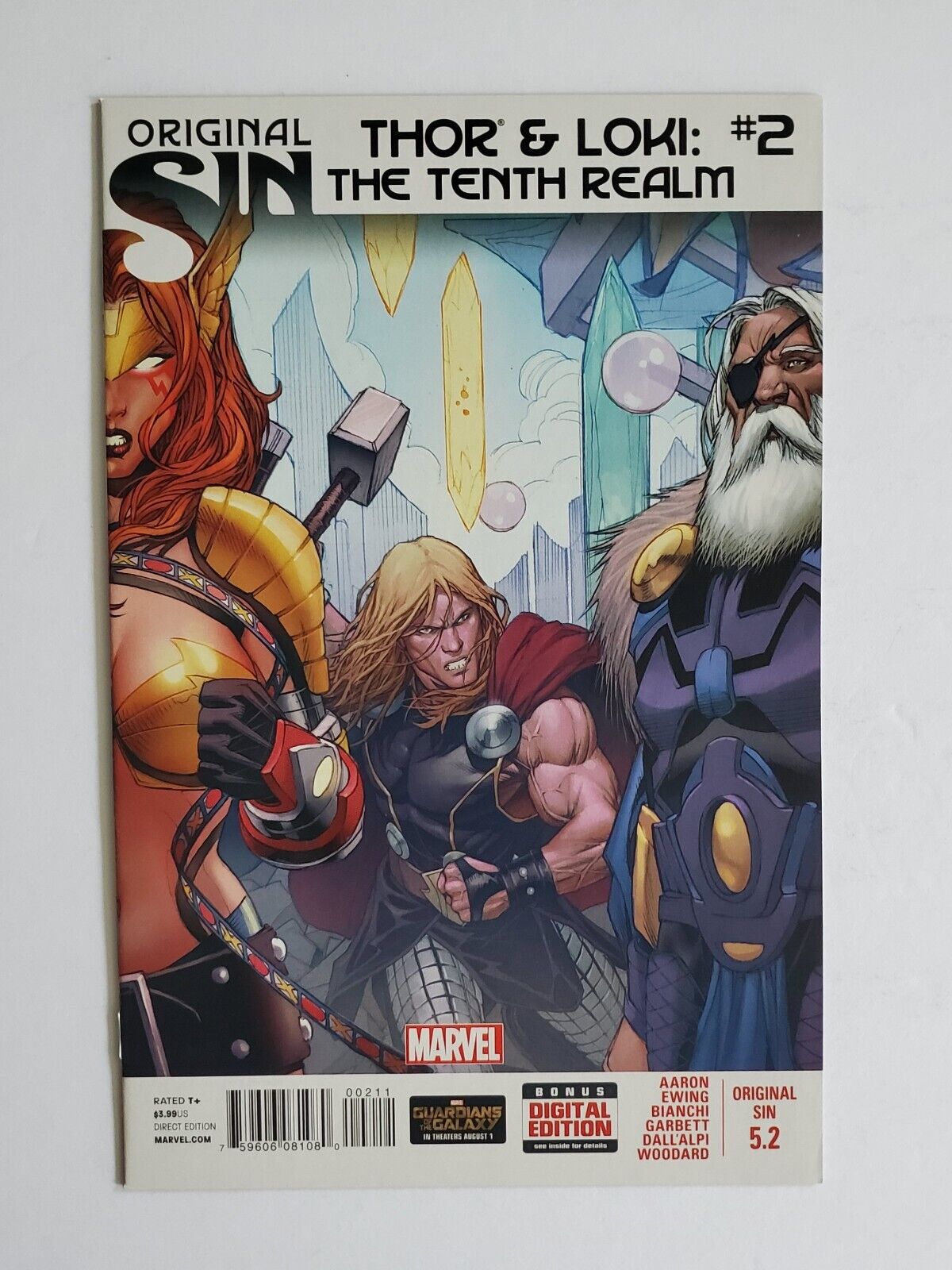 Original Sin #5.1 & 5.2 Thor & Loki The Tenth Realm #1 Angela's On Both Covers.