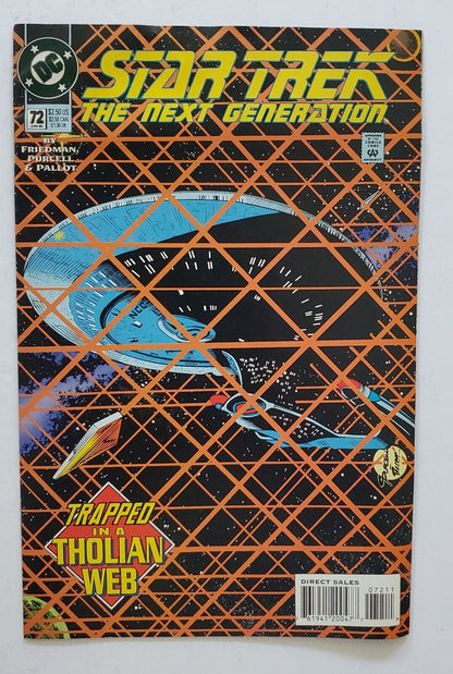 Star Trek The Next Generation # 72 DC Comic