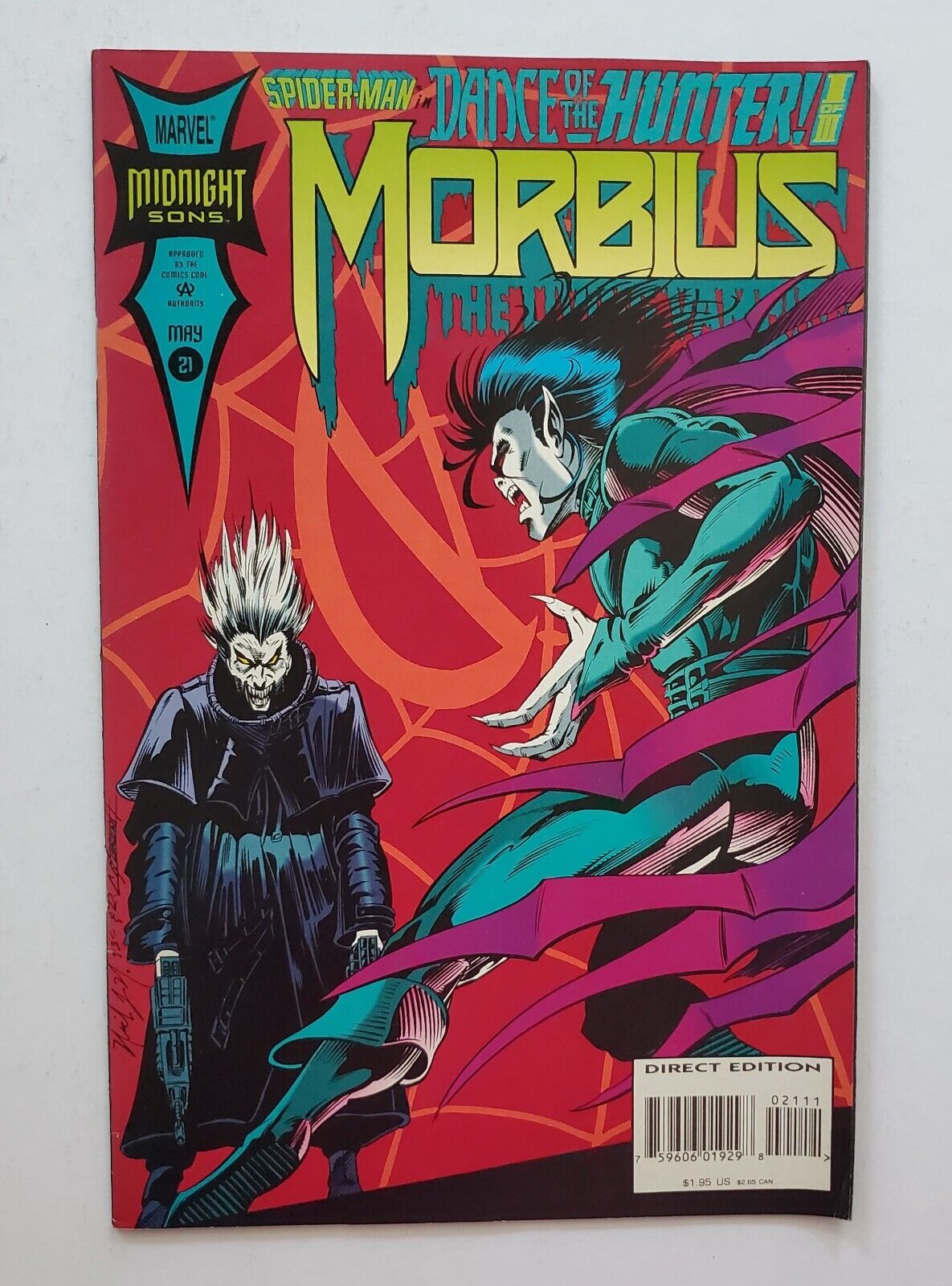 Morbius The Living Vampire #21 Marvel Comics