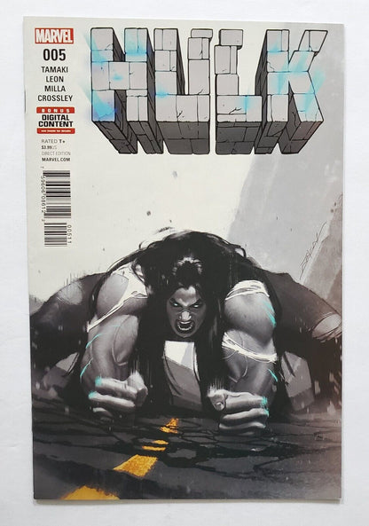 HULK #5 (OF 11) JUNE 2017 JEN WALTERS SHE-HULK CAPTAIN MARVEL COMIC BOOK