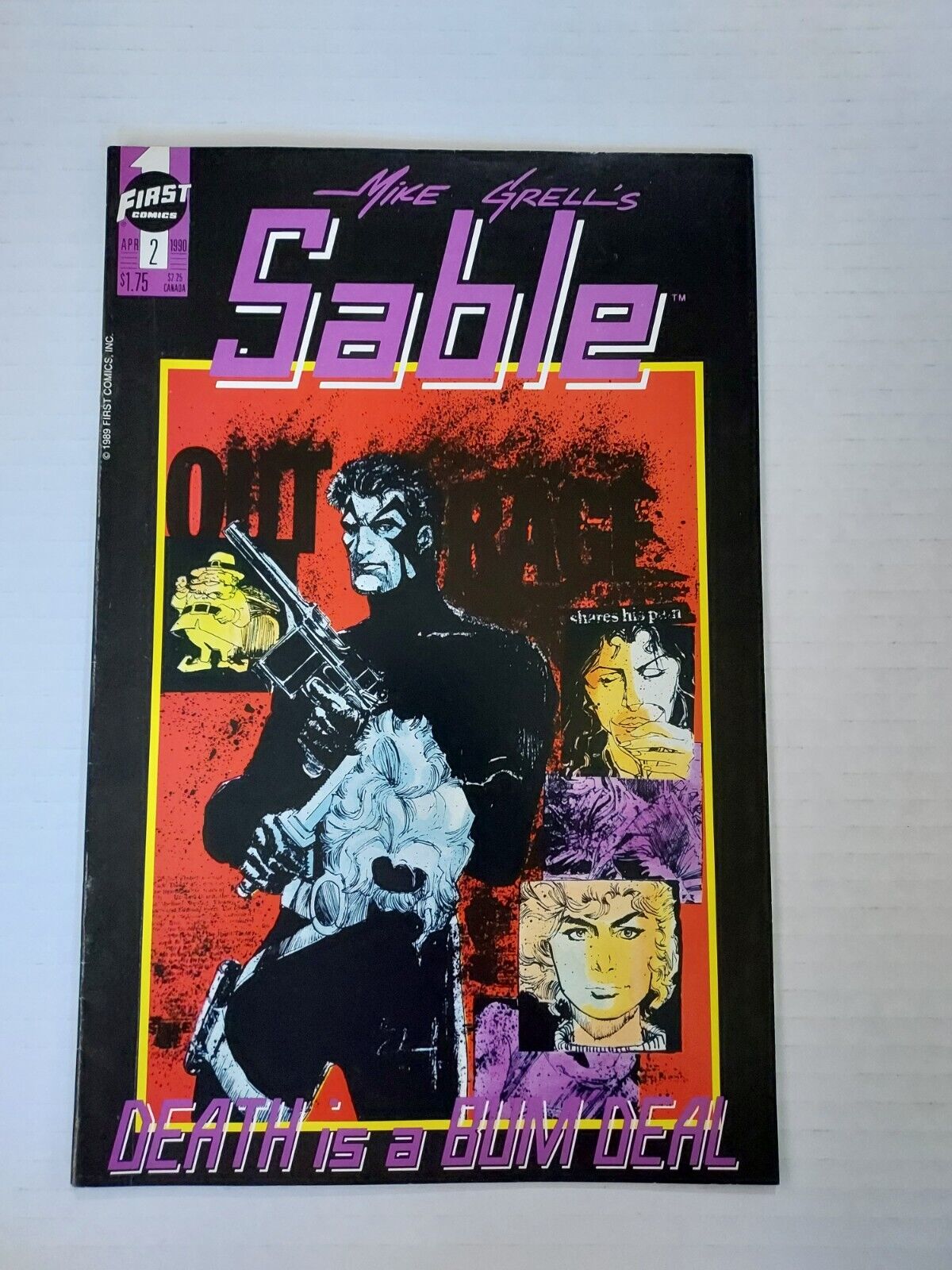 Sable Freelance Vol. 1. #'s 2, 3, 4, 5, 11, 35, 51 Mike Grell 1983 First Comics.