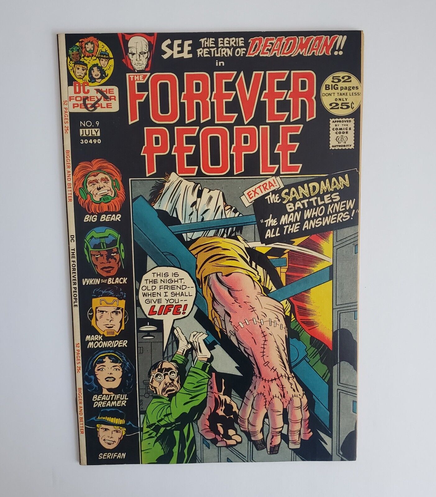 Forever People # 9 - Jack Kirby cover & art