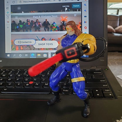 1995 Cyclops, Age of Apocalypse action figure Toy Biz Marvel