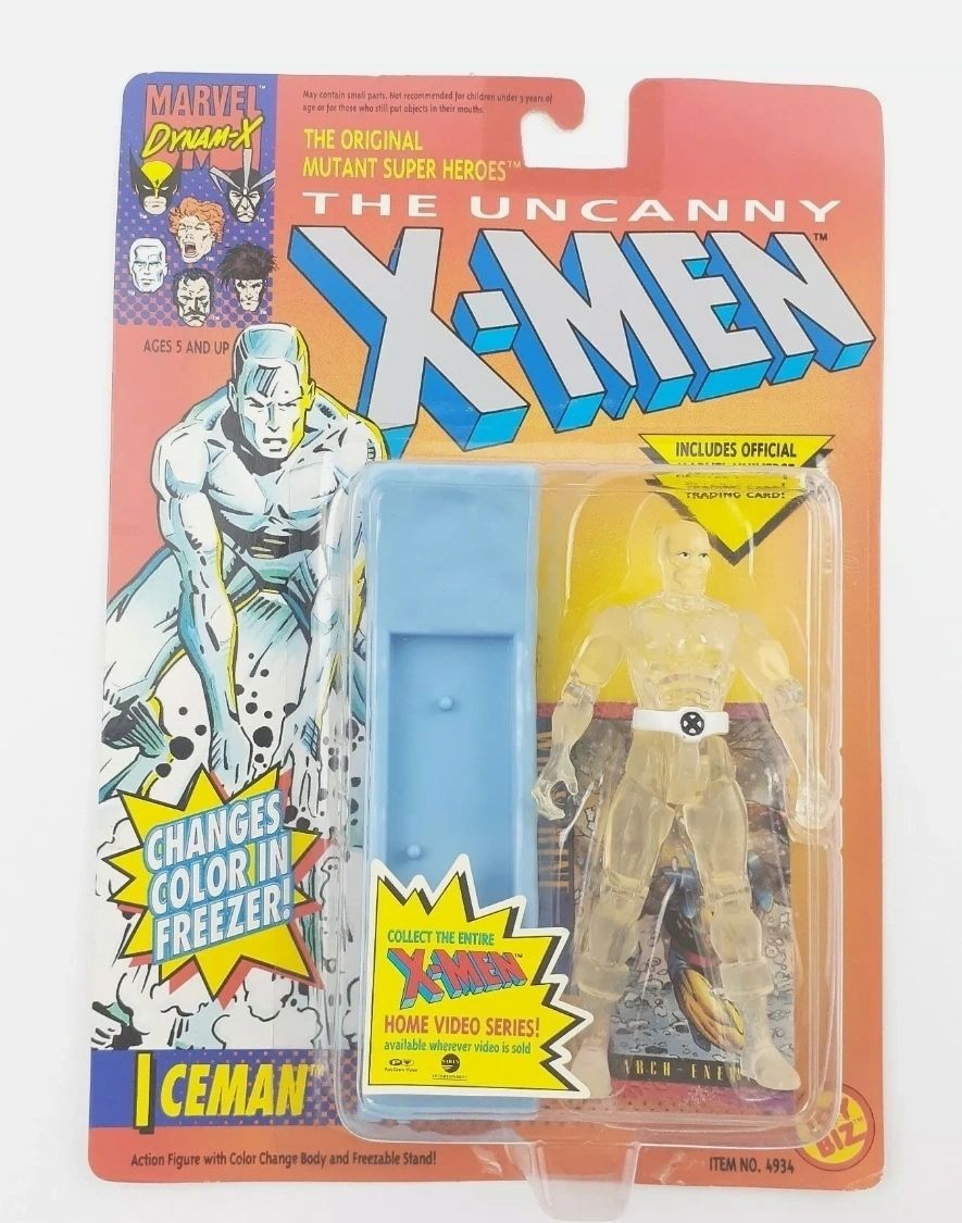 1992 Iceman Action Figure