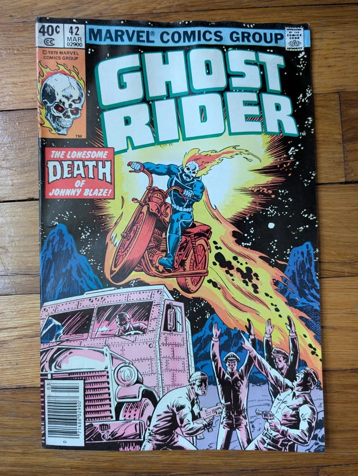 Ghost Rider #42 March 1979 Marvel Comics Newsstand