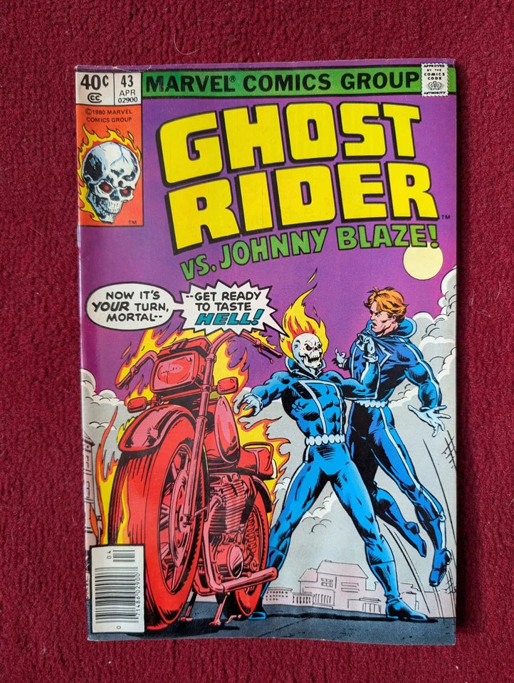 Ghost Rider # 43 April 1980 Marvel Comic Book Newsstand