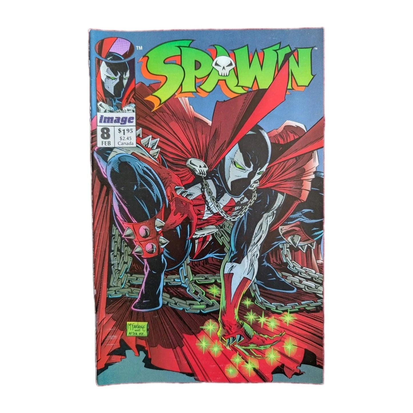 Spawn #8 Image 1993. Spider-Man #1 1990 Homage! Todd McFarlane