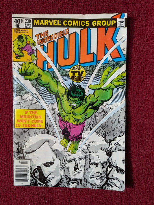THE INCREDIBLE HULK #239 MARVEL Bronze Age Newsstand