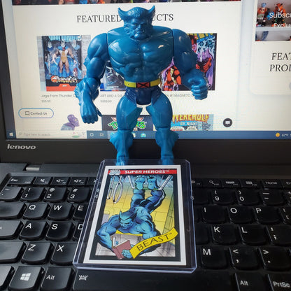 Beast from X-Men Action Figure & Card