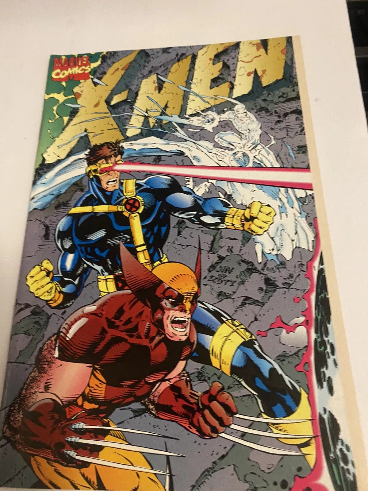 X-Men #1 - Deluxe Cover E Wrap Around Jim Lee - 1991 Original Owner - Rare Copy!