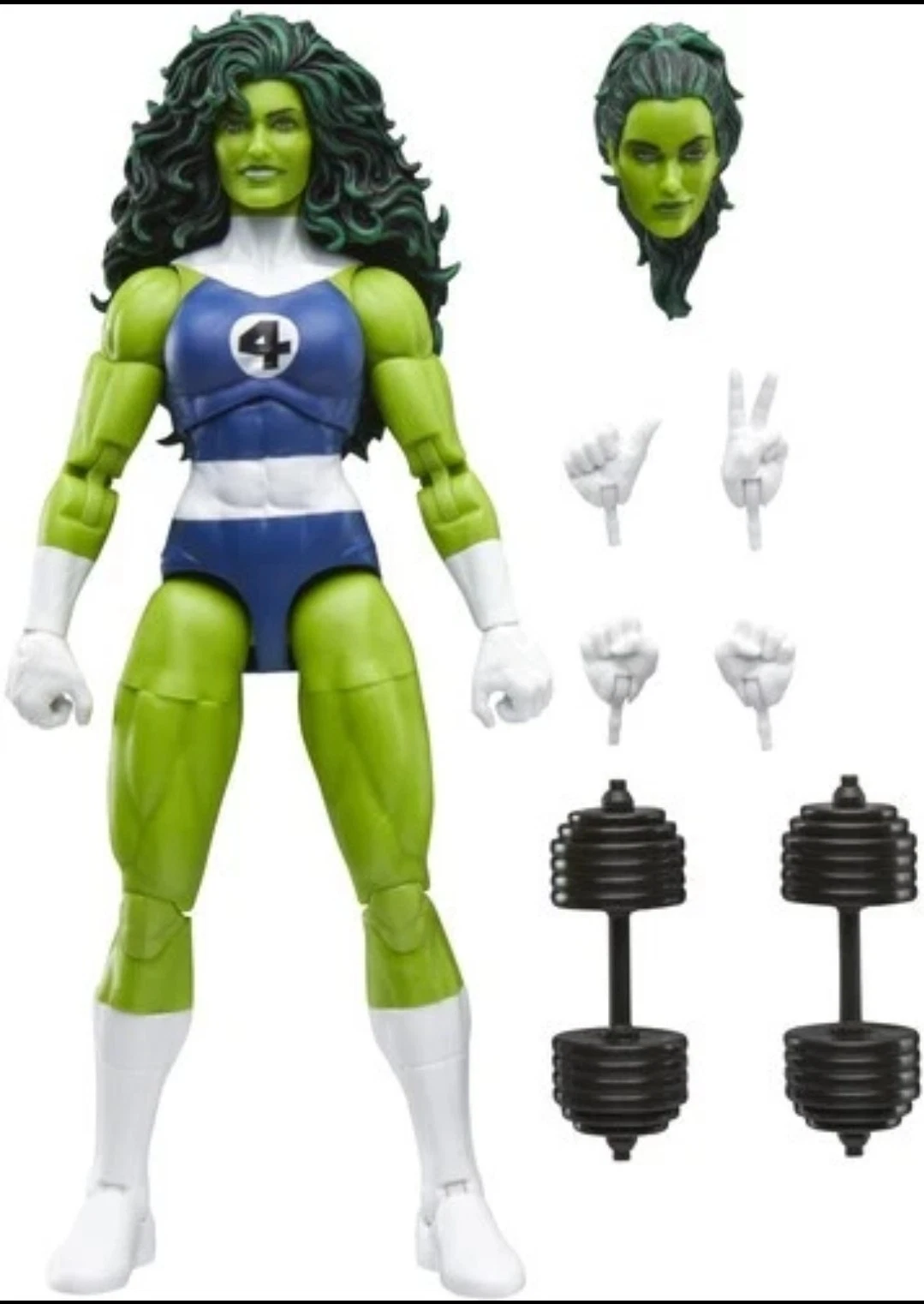 Fantastic Four She-Hulk Action Figure Marvel Comics Hasbro Toy Superhero Jennifer - Image 10