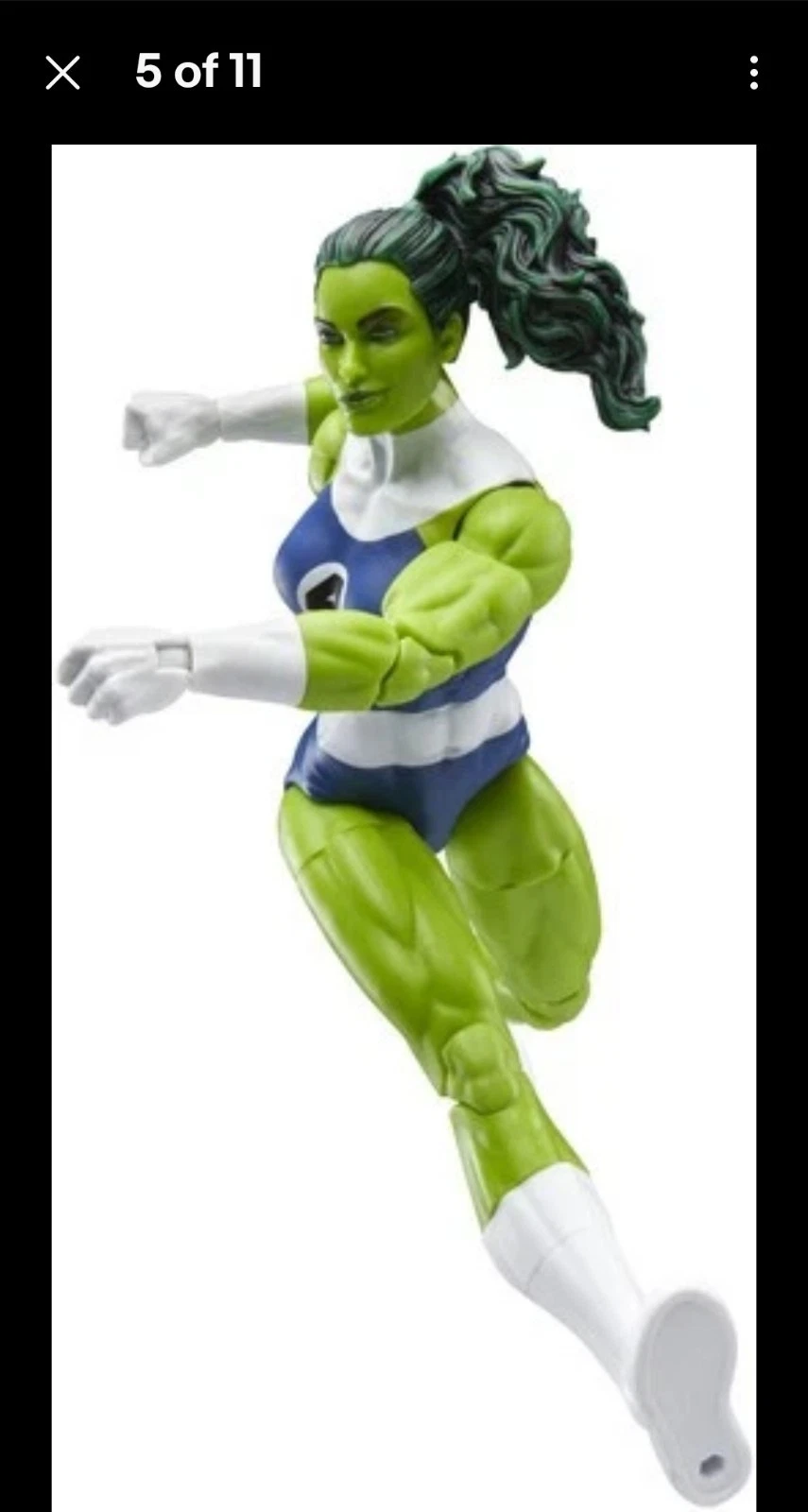 Fantastic Four She-Hulk Action Figure Marvel Comics Hasbro Toy Superhero Jennifer - Image 6