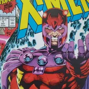 Nice pick — that’s X-Men #1 (October 1991, Marvel Comics) the iconic Magneto cover by Jim Lee