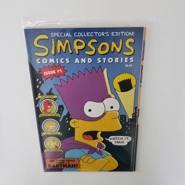Simpsons Comics and Stories #1 (1993) - First Simpsons Comic - Factory ...